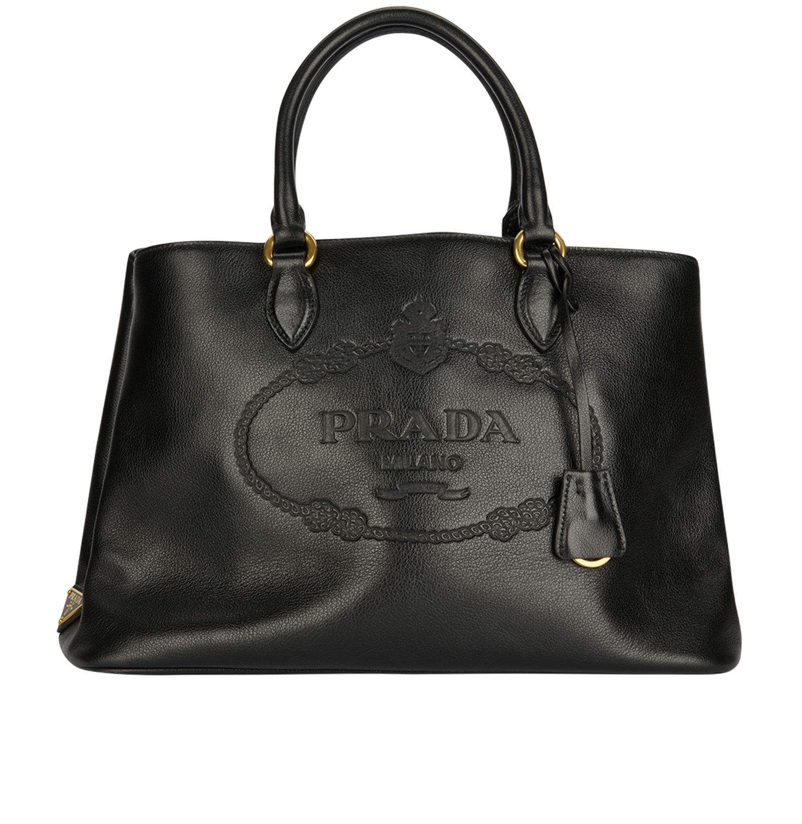 Prada logo shoulder discount bag